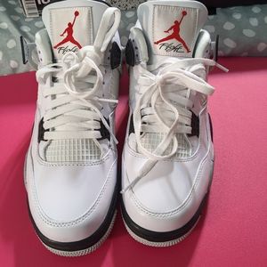 Retro 4 White Cement